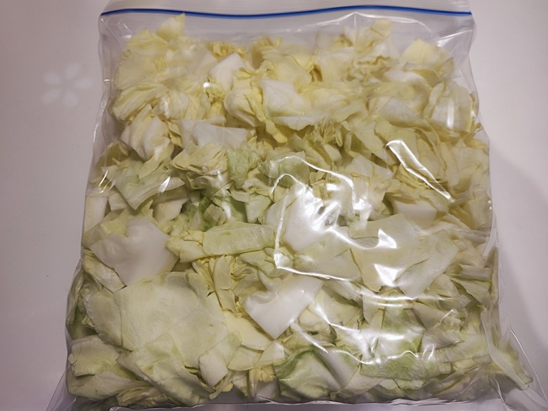 キャベツ_冷凍保存